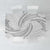 White Sunday Lotu Tamaiti Tablecloth Polynesian Wave Pastel Gray - Polynesian Pride