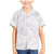 White Sunday Lotu Tamaiti Family Matching Mermaid Dress and Hawaiian Shirt Polynesian Wave Pastel Mauve - Polynesian Pride