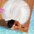 White Sunday Lotu Tamaiti Beach Blanket Polynesian Wave Pastel Nude - Polynesian Pride