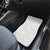 White Sunday Lotu Tamaiti Car Mats Polynesian Wave Pastel Nude - Polynesian Pride