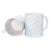 White Sunday Lotu Tamaiti Ceramic Mug Polynesian Wave Pastel Sky Blue - Polynesian Pride