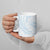 White Sunday Lotu Tamaiti Ceramic Mug Polynesian Wave Pastel Sky Blue - Polynesian Pride