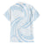 White Sunday Lotu Tamaiti Family Matching Short Sleeve Bodycon Dress and Hawaiian Shirt Polynesian Wave Pastel Sky Blue - Polynesian Pride