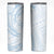 White Sunday Lotu Tamaiti Skinny Tumbler Polynesian Wave Pastel Sky Blue - Polynesian Pride
