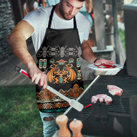 Black Batik Papua-inspired Pattern Apron - Polynesian Pride