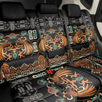 Black Batik Papua-inspired Pattern Back Car Seat Cover - Polynesian Pride