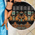 Black Batik Papua-inspired Pattern Beach Blanket - Polynesian Pride