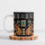 Black Batik Papua-inspired Pattern Ceramic Mug - Polynesian Pride