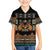 Black Batik Papua-inspired Pattern Family Matching Long Sleeve Bodycon Dress and Hawaiian Shirt - Polynesian Pride