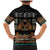 Black Batik Papua-inspired Pattern Family Matching Mermaid Dress and Hawaiian Shirt - Polynesian Pride