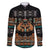 Black Batik Papua-inspired Pattern Family Matching Short Sleeve Bodycon Dress and Hawaiian Shirt - Polynesian Pride
