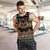 Black Batik Papua-inspired Pattern Men Tank Top - Polynesian Pride