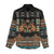 Black Batik Papua-inspired Pattern Women Casual Shirt - Polynesian Pride