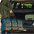 Dark Cyan Blue Batik Papua-inspired Pattern Travel Bag - Polynesian Pride