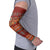 Oxblood Batik Papua-inspired Pattern Arm Sleeves - Polynesian Pride