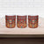 Oxblood Batik Papua-inspired Pattern Ceramic Mug - Polynesian Pride