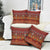 Oxblood Batik Papua-inspired Pattern Pillow Cover - Polynesian Pride
