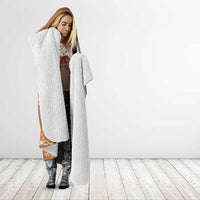 Terracotta Batik Papua-inspired Pattern Hooded Blanket LT9 - Polynesian Pride