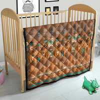 Terracotta Batik Papua-inspired Pattern Quilt LT9 - Polynesian Pride