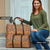 Terracotta Batik Papua-inspired Pattern Travel Bag - Polynesian Pride