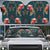 Dark Cyan Blue Bird of Batik Papua Auto Sun Shade Exotic Natural Wealth of Papua - Polynesian Pride