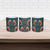 Dark Cyan Blue Bird of Batik Papua Ceramic Mug Exotic Natural Wealth of Papua - Polynesian Pride