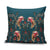 Dark Cyan Blue Bird of Batik Papua Pillow Cover Exotic Natural Wealth of Papua - Polynesian Pride