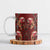 Oxblood Bird of Batik Papua Ceramic Mug Exotic Natural Wealth of Papua - Polynesian Pride