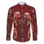 Oxblood Bird of Batik Papua Family Matching Puletasi and Hawaiian Shirt Exotic Natural Wealth of Papua - Polynesian Pride