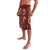 Oxblood Bird of Batik Papua Lavalava Exotic Natural Wealth of Papua - Polynesian Pride