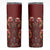 Oxblood Bird of Batik Papua Skinny Tumbler Exotic Natural Wealth of Papua - Polynesian Pride