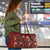 Oxblood Bird of Batik Papua Travel Bag Exotic Natural Wealth of Papua - Polynesian Pride