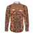 Terracotta Bird of Batik Papua Family Matching Long Sleeve Bodycon Dress and Hawaiian Shirt Exotic Natural Wealth of Papua - Polynesian Pride