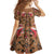 Terracotta Bird of Batik Papua Family Matching Tank Maxi Dress and Hawaiian Shirt Exotic Natural Wealth of Papua - Polynesian Pride