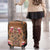 Terracotta Bird of Batik Papua Luggage Cover Exotic Natural Wealth of Papua - Polynesian Pride