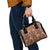 Terracotta Bird of Batik Papua Shoulder Handbag Exotic Natural Wealth of Papua - Polynesian Pride