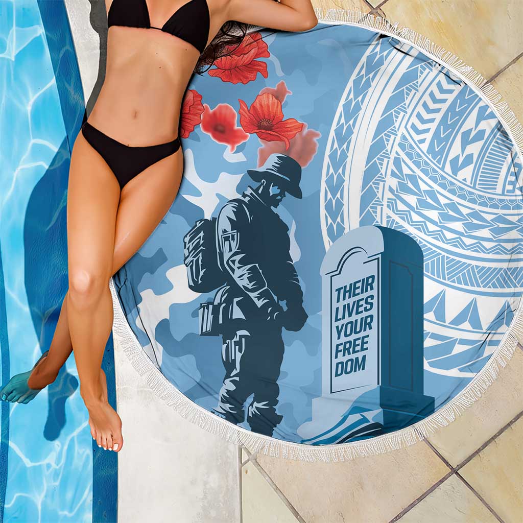 FSM Verterans Day Beach Blanket Their Lives Your Freedom