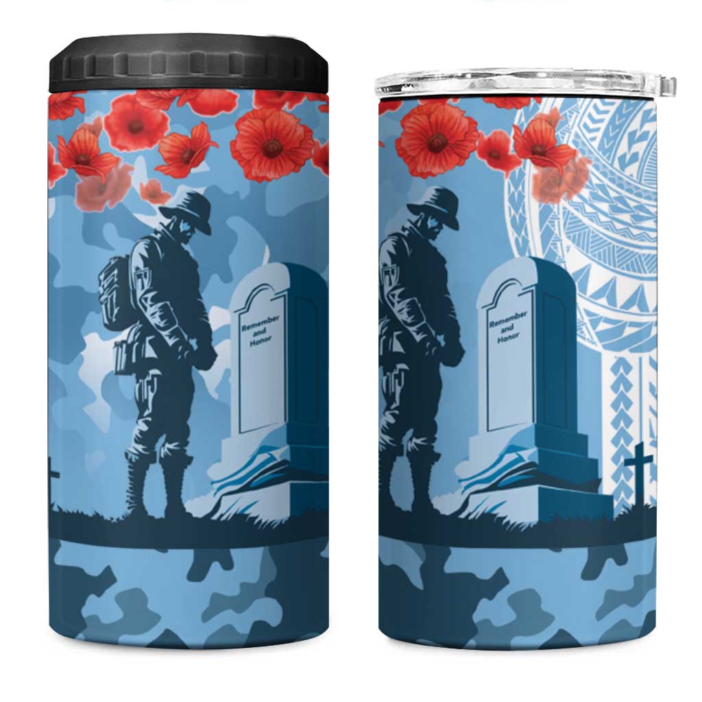 FSM Verterans Day 4 in 1 Can Cooler Tumbler Their Lives Your Freedom