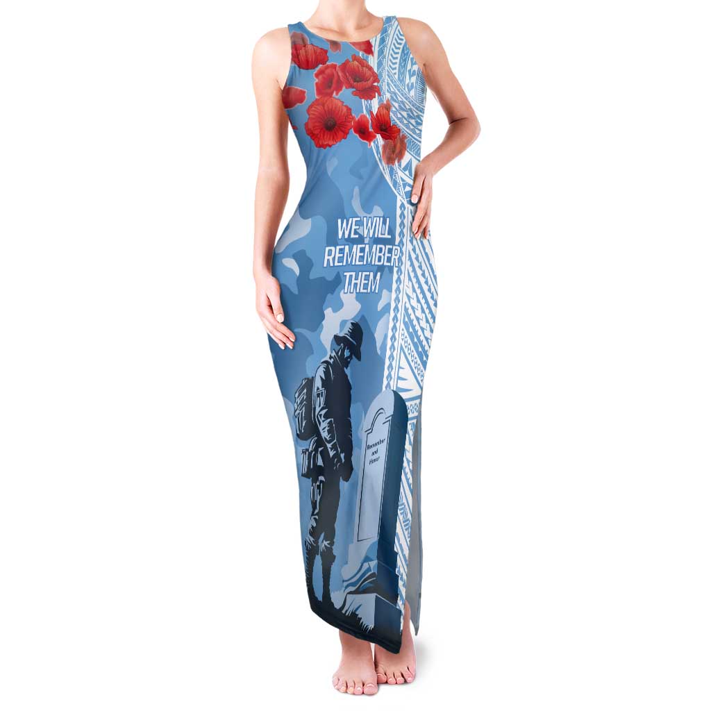 FSM Verterans Day Tank Maxi Dress Their Lives Your Freedom