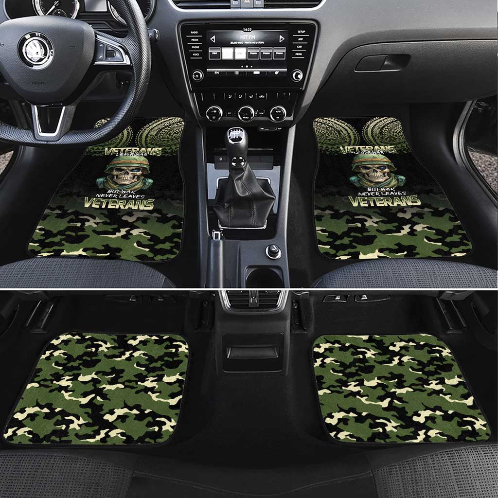 Veterans Day Car Mats War Never Leaves A Veteran Proud Military