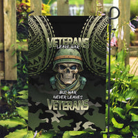 Veterans Day Garden Flag War Never Leaves A Veteran Proud Military