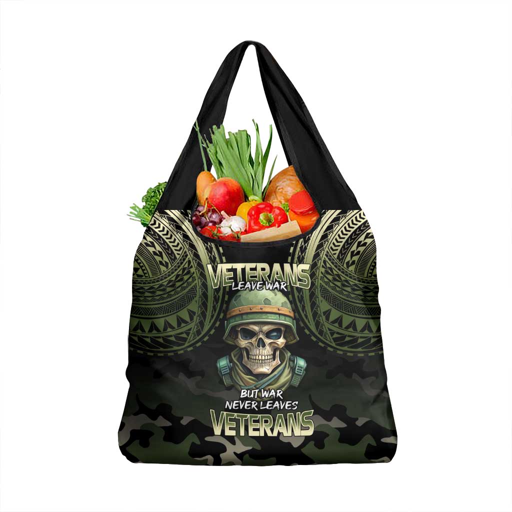 Veterans Day Grocery Bag War Never Leaves A Veteran Proud Military