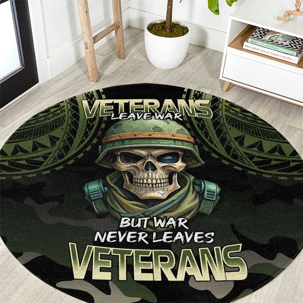 Veterans Day Round Carpet War Never Leaves A Veteran Proud Military