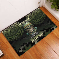 Veterans Day Rubber Doormat War Never Leaves A Veteran Proud Military