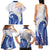 Marshall Islands Manit Day Family Matching Tank Maxi Dress and Hawaiian Shirt Plumeria and Polynesian Tribal