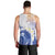 Marshall Islands Manit Day Men Tank Top Plumeria and Polynesian Tribal