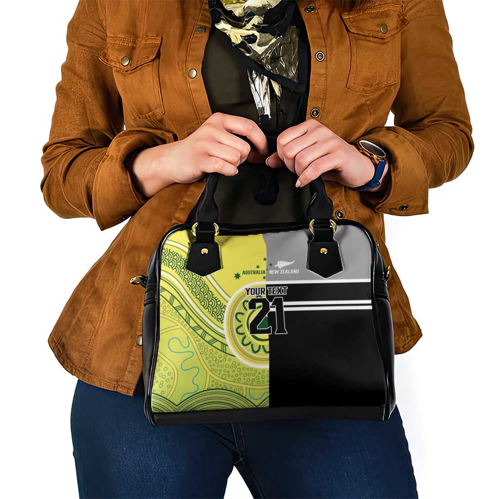 Custom Cricket AUNZ Spirit Shoulder Handbag Aussie New Zealand Retro Edition - Polynesian Pride