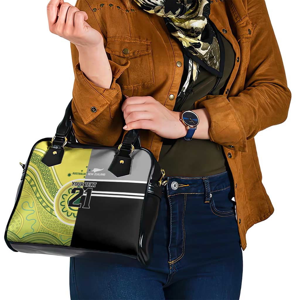 Custom Cricket AUNZ Spirit Shoulder Handbag Aussie New Zealand Retro Edition - Polynesian Pride
