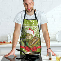 New Zealand Kakapo Christmas Apron Maori Inspired Knitted Patterns LT9 - Polynesian Pride