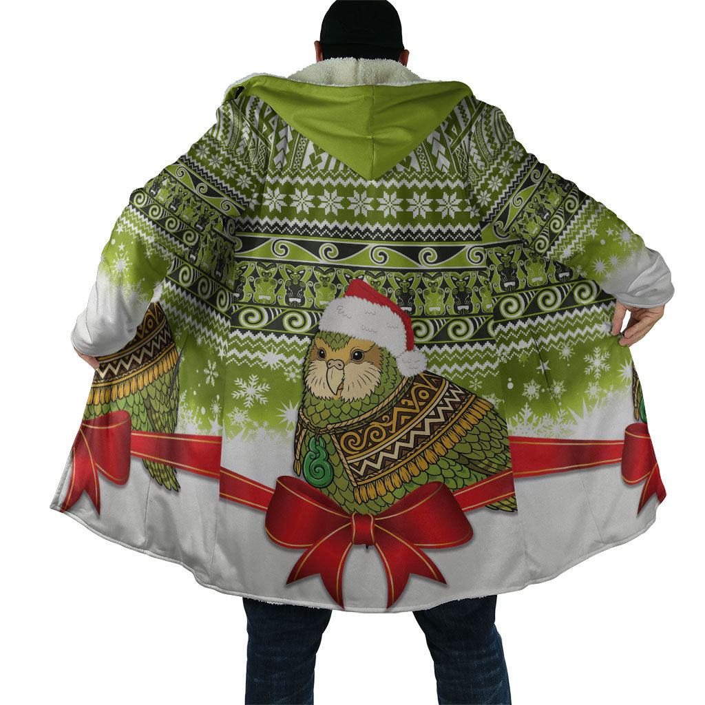 New Zealand Kakapo Christmas Cloak Maori Inspired Knitted Patterns LT9 - Polynesian Pride